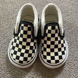 Toddler Checked Vans